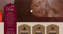 Desktop Screenshot of drakefamilydentistry.com
